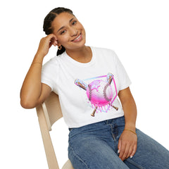 Melting Baseball Ice Cream T-Shirt | Funny Custom Name Tee