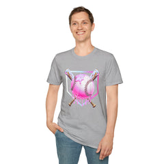 Melting Baseball Ice Cream T-Shirt | Funny Custom Name Tee